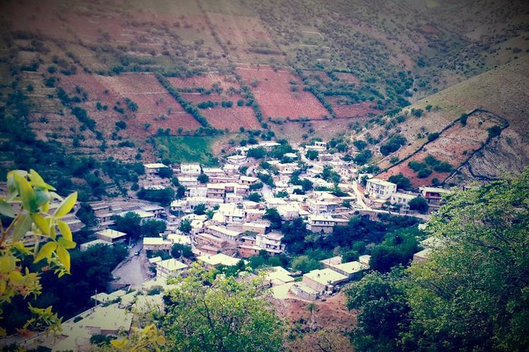 عکس روستای ساتیاری کرمانشاه