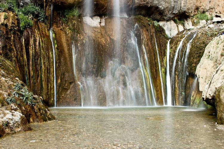 عکس آبشار سمیرم