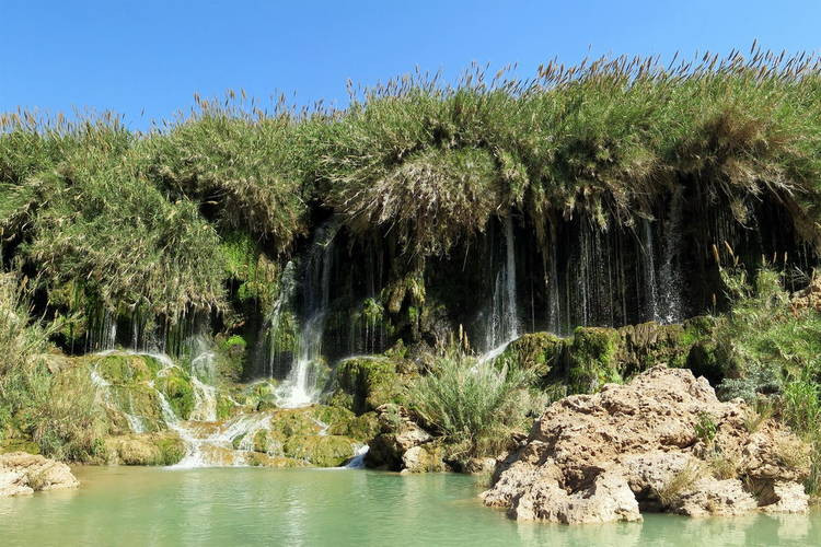 عکس آبشار فدامی داراب