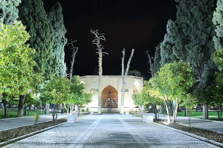 عکس باغ جهان نما شیراز