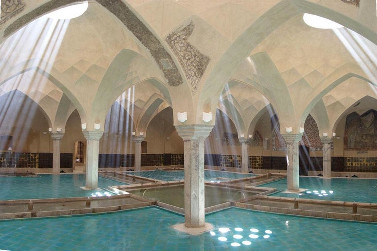 عکس حمام رهان اصفهان