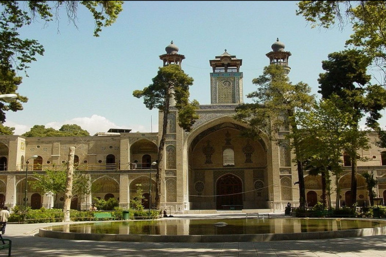 عکس مسجد و مدرسه سپهسالار