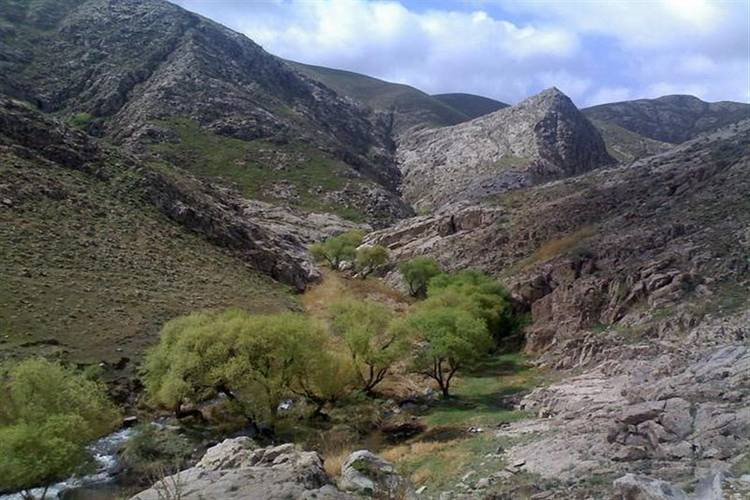 عکس کوه های خلج در مشهد